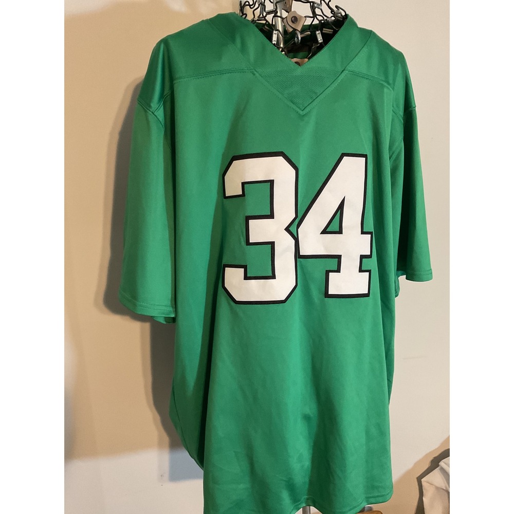 Unbranded Green Football Jersey Courage 34‎ Mens Size Large Polyester Mesh